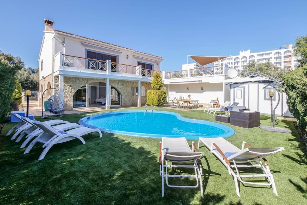 Moderne Villa, Pool+Meerblick,Schnelles Wifi,Klima Calas de Mallorca Exterior photo