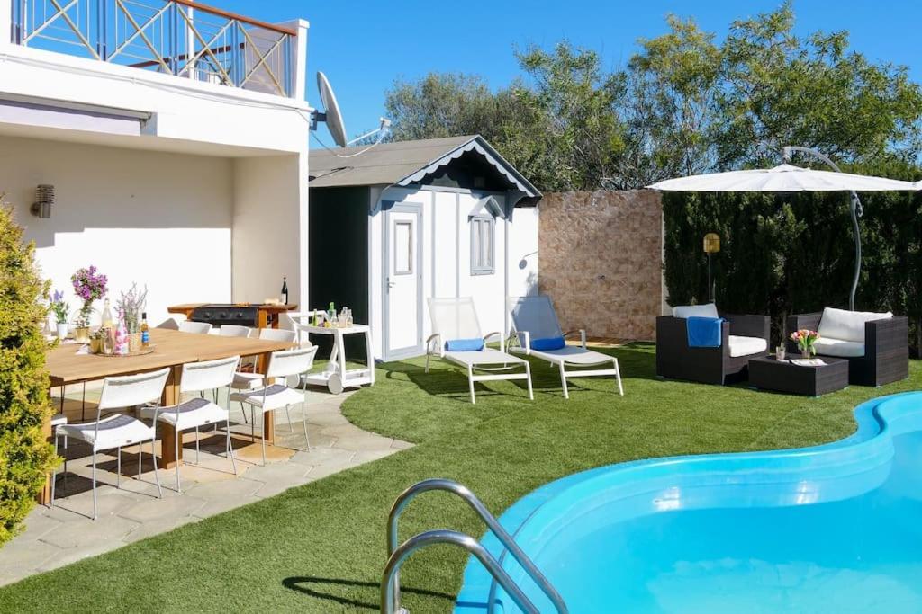 Moderne Villa, Pool+Meerblick,Schnelles Wifi,Klima Calas de Mallorca Exterior photo