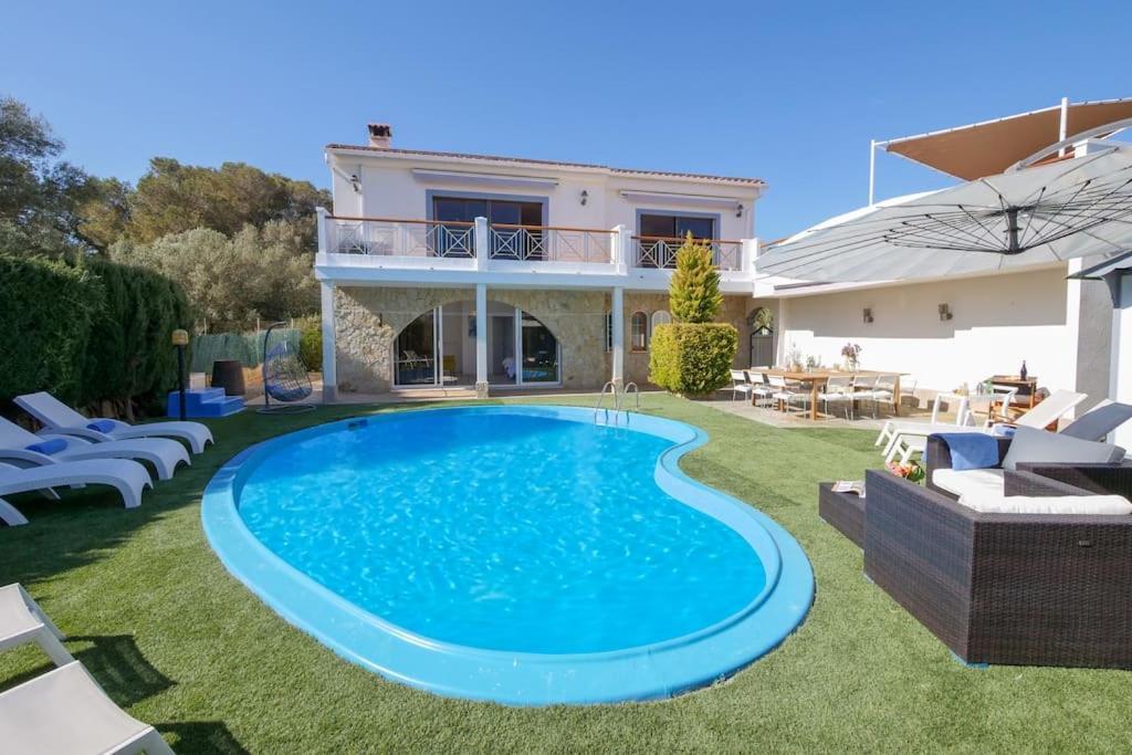 Moderne Villa, Pool+Meerblick,Schnelles Wifi,Klima Calas de Mallorca Exterior photo